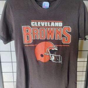 Cleveland Browns Women's Brown Short Sleeve Tee